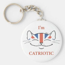 Catriotic Keychain Nyckelring
