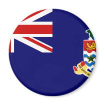 Cayman Islands flagga magneter
