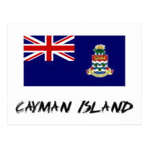 Caymanöflagga Vykort