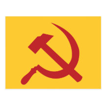 cccp ussr bultar och skäran vykort