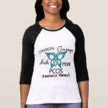 Celtic fjäril 3 för PCOS T Shirts