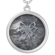 Celtic fjärilsmetall skräddarsydda halsband