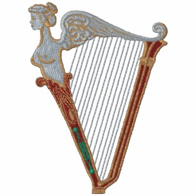 Celtic harpa broderad jacka