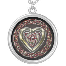 Celtic hjärtahalsband
