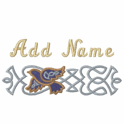 Celtic korpsvart - skräddarsy broderad hoodie
