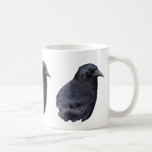 Celtic Pagan konst för Mystic korpsvart porträtt Kaffe Kopp