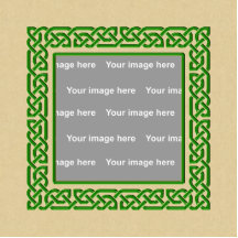 Celtic ramfotoskulptur photo cutouts