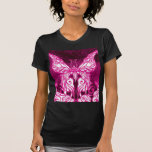 Celtic/stam- rosa fjäril för anpassade t-shirt