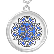 CelticEnhancedBlue Anpassningsbar Halsband