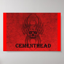 CEMENTHEAD-affisch