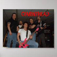 CEMENTHEAD-MUSIKBANDFOTO POSTERS