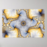 Central - Fractalkonst Affischer