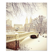 Central Park snö - vinter New York Fotografier