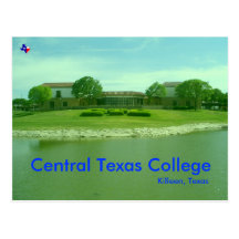 CentralTexas högskola, Killeen Texas Vykort