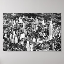 Centrera av New York City NY 1932 Affisch