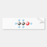 CH3CH2OH Alkohol alcohole Autoaufkleber