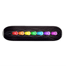 Chakra stiger ombord anpassad skate board