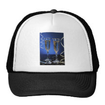 Champagneexponeringsglas Trucker Kepsar