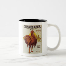 Chanticleervintagesongbooken täcker kaffe mugg