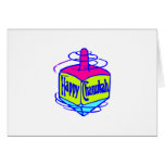 Chanukah Dreidel Hälsningskort