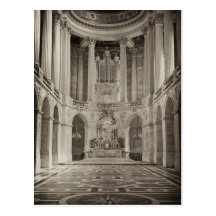 Chapelle Royale, Château Versailles Vykort
