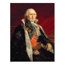 Charles-Francois Lebrun hertig av Plaisance Vykort