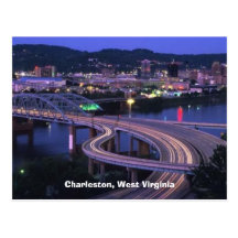 Charleston West Virginia Vykort