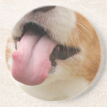 Charlie Kisses Beverage Coaster