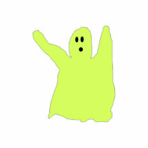 Chartreuse Ghostie skulptur Photo Cutout
