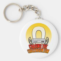 ChasingTheChuckwagon logotyp Keychain Nyckel Ringar