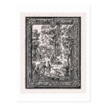 Chasse D'Oudry Vykort