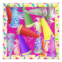 Cheerleading partyinbjudan - SRF