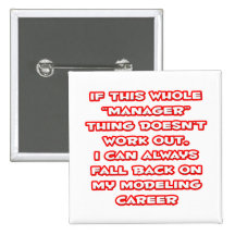 Chefhumor… som modellerar karriär pins