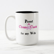 Chemo lagledare - rosa band kaffe koppar