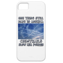 Chemtrails - Made in America iPhone 5 Case
