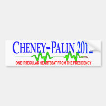 Cheney Palin 2012 Bildekal