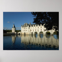Chenonceau Chateau, flod Cher, Loir-et-Cher, 2 Print