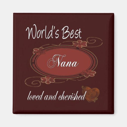 Cherished Nana Kylskåpsnagnet
