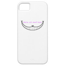 Cheshire kattleende iPhone 5 Case-Mate cases