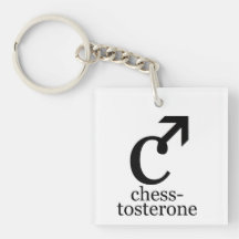 Chesstosterone Nyckelringar