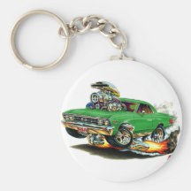 Chevelle grön bil 1967 nyckel ringar