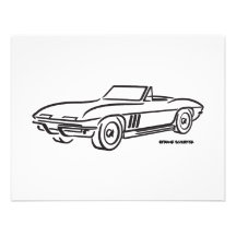 Chevrolet Corvette 1966 Personliga Tillkännagivande