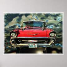 Chevy57Front Affisch
