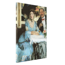 Chez Mouquin, 1905 Canvasduk Med Gallerikvalitet