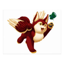 Chibi rusar vykort
