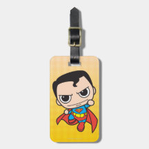 Chibi stålmanflyg luggage tag