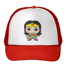 Chibi undra kvinna trucker kepsar