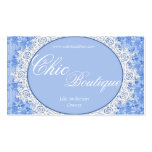 Chic Boutiqueblommigtvisitkortar