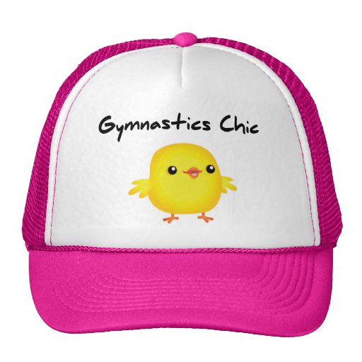Chic hatt för gullig gymnastik för gymnaster keps