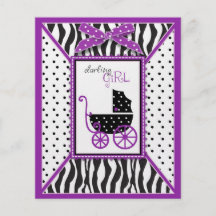 Chic violett rådgivningkort för Boutique Custom Flyer